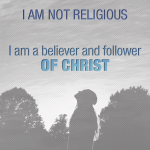 i am not and have never said that i am jesus christ.